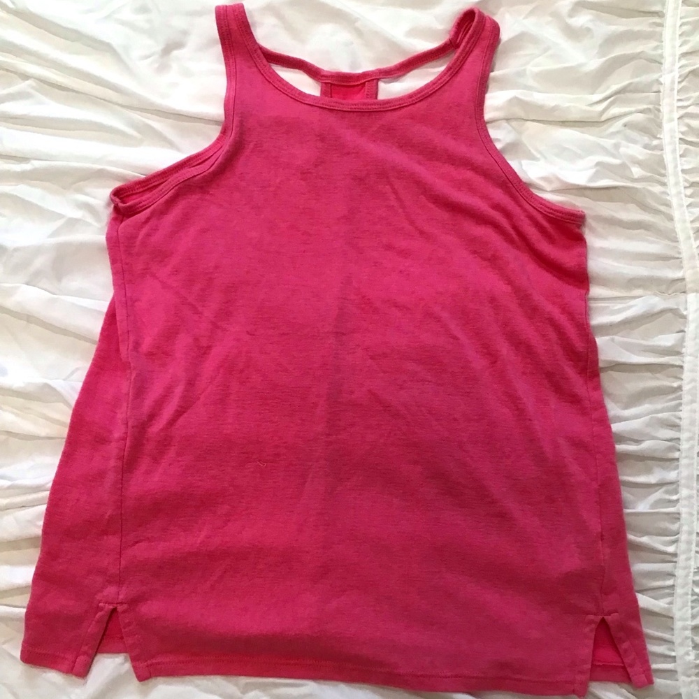 Pink Athleta Tank Top